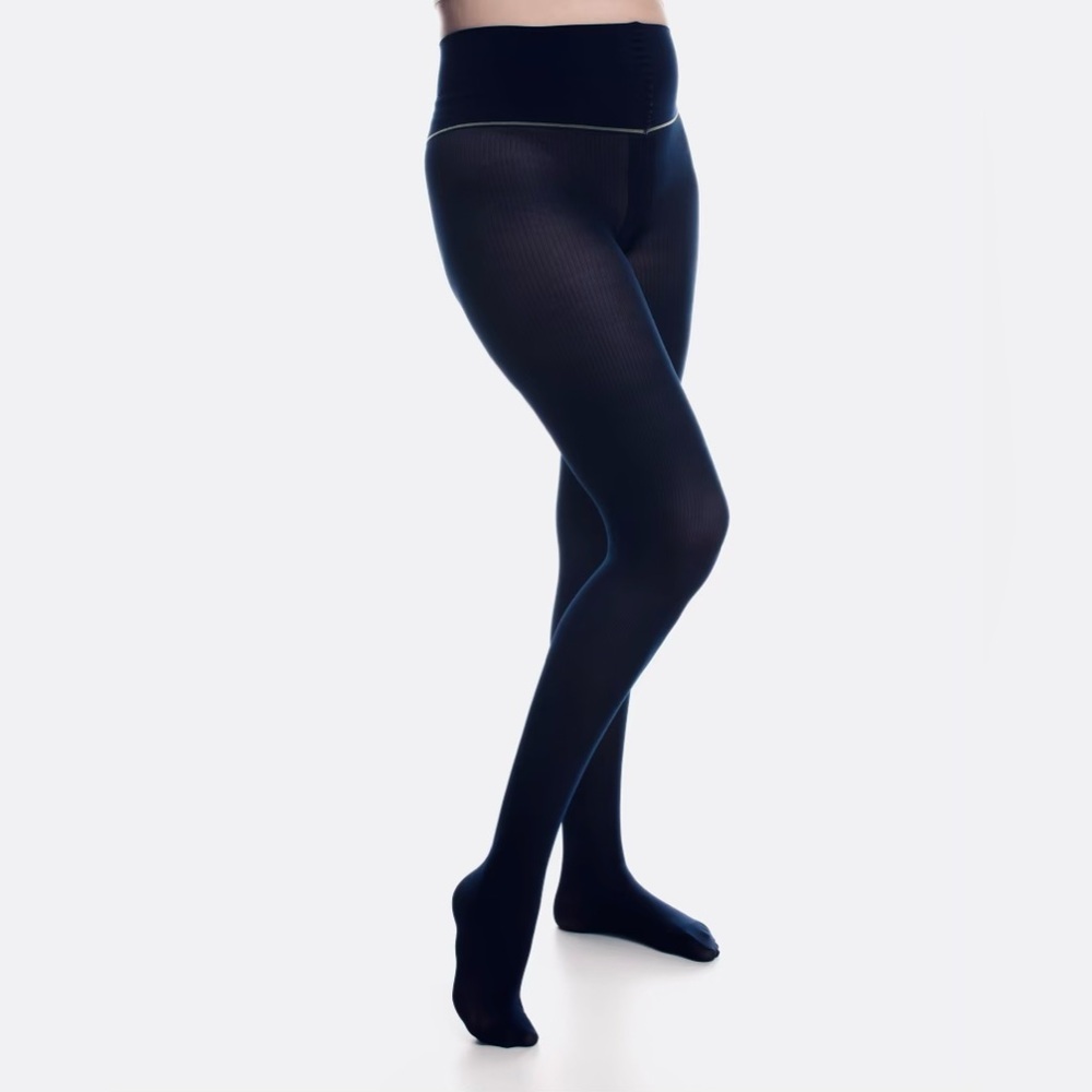 NEW Sheertex Classic Semi-Opaque Tights Navy Marine size Small